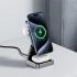 ACEFAST E20 Desktop Wireless Charger Phone Watch Earphone 3-in-1 Charging Station - Gray